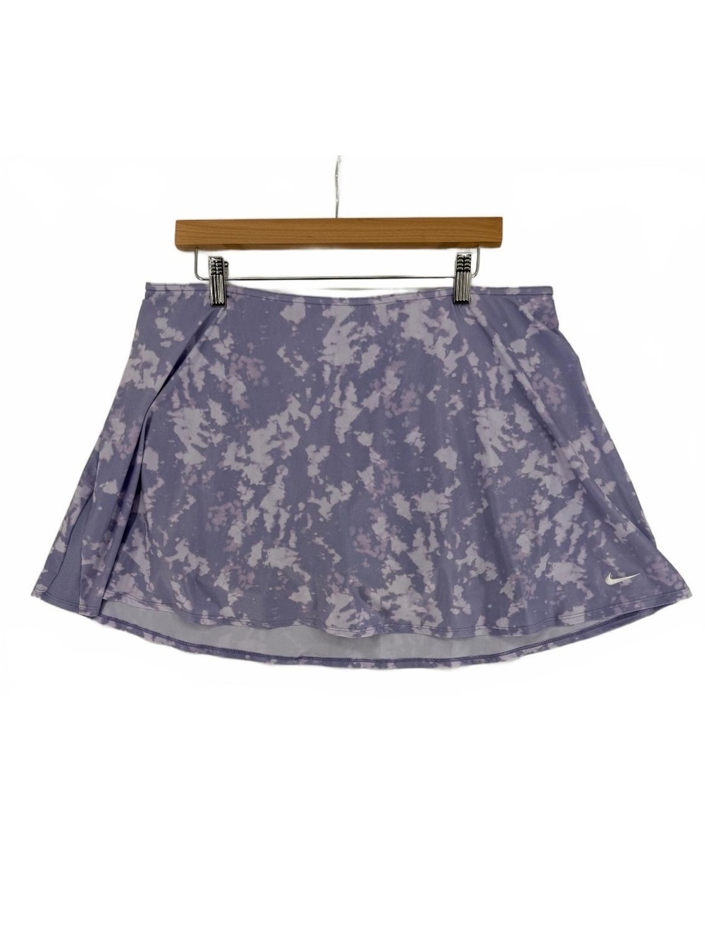 Nike Victory Dri-FIT Tennis Skirt Womens XL Lilac Print Skort FZ6804-533 NWT